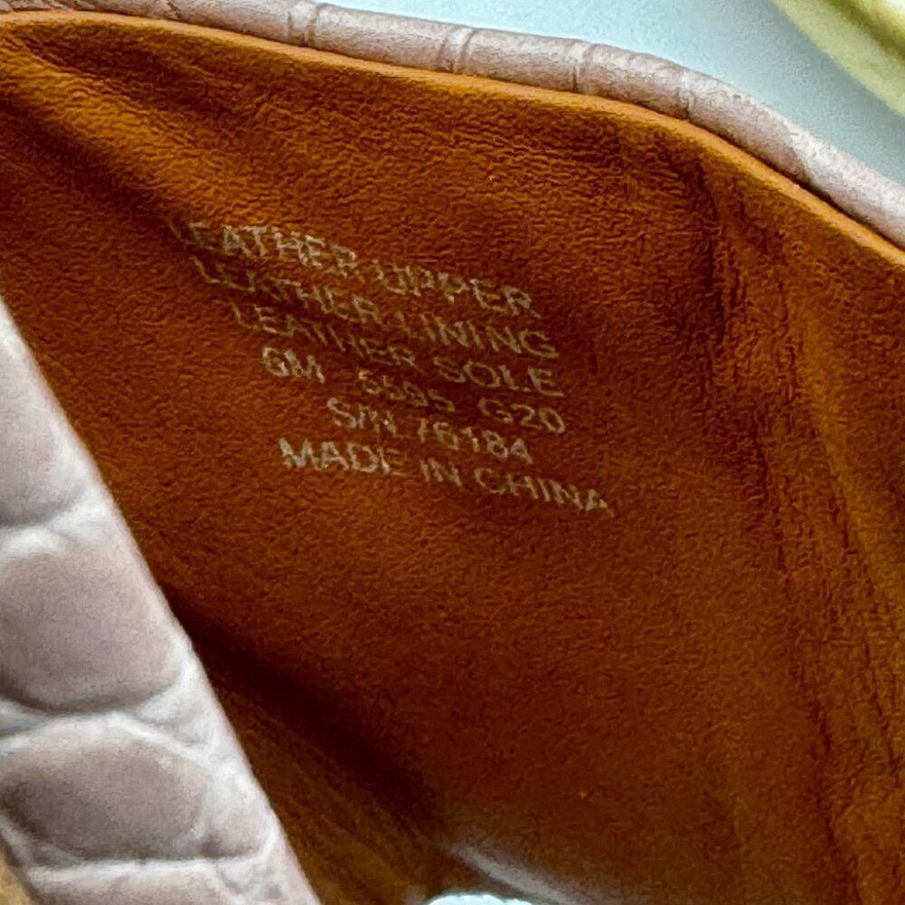 🆕 TORY BURCH 🧿 NWOT Martine 25mm Slides, Pink Croc Embossed Crystal Embellish - Picture 5 of 15